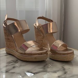 Charlotte Russe Cork Wedges